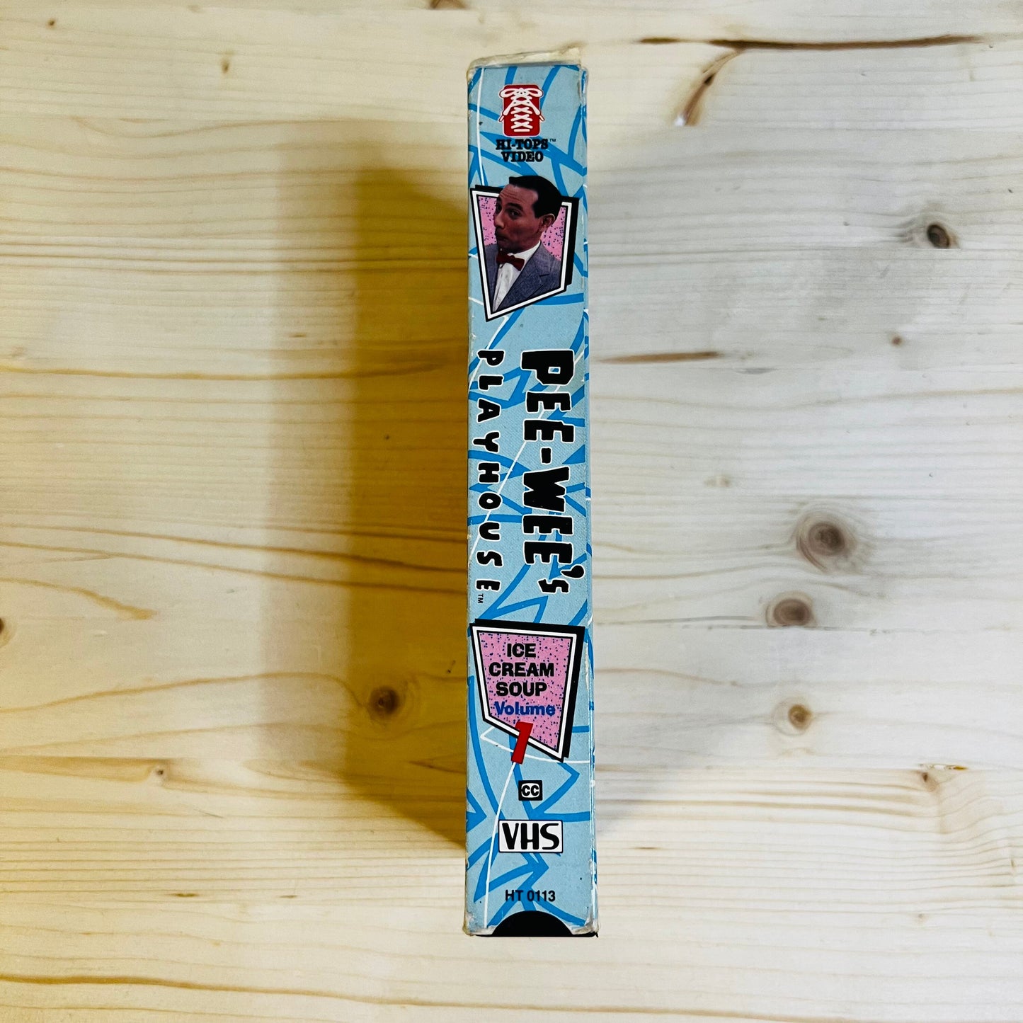 Pee Wees Playhouse Ice Cream Soup VHS Tape