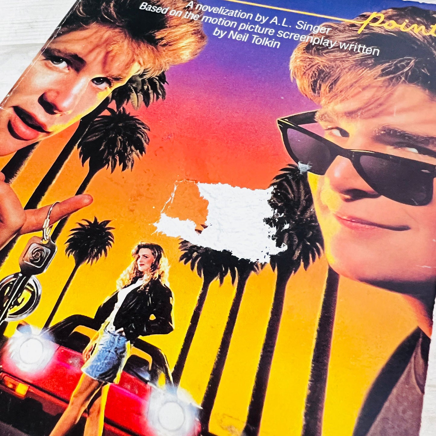License To Drive Novelization Paperback Book