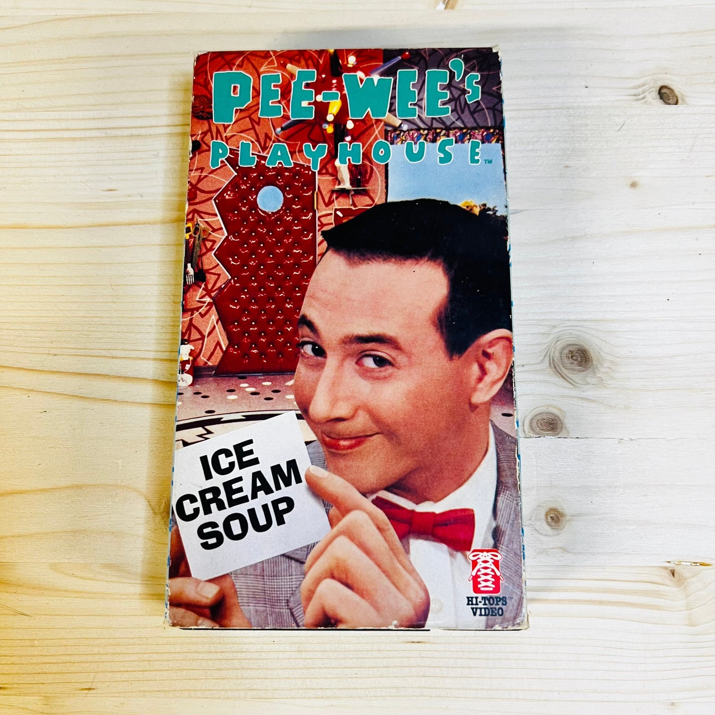 Pee Wees Playhouse Ice Cream Soup VHS Tape