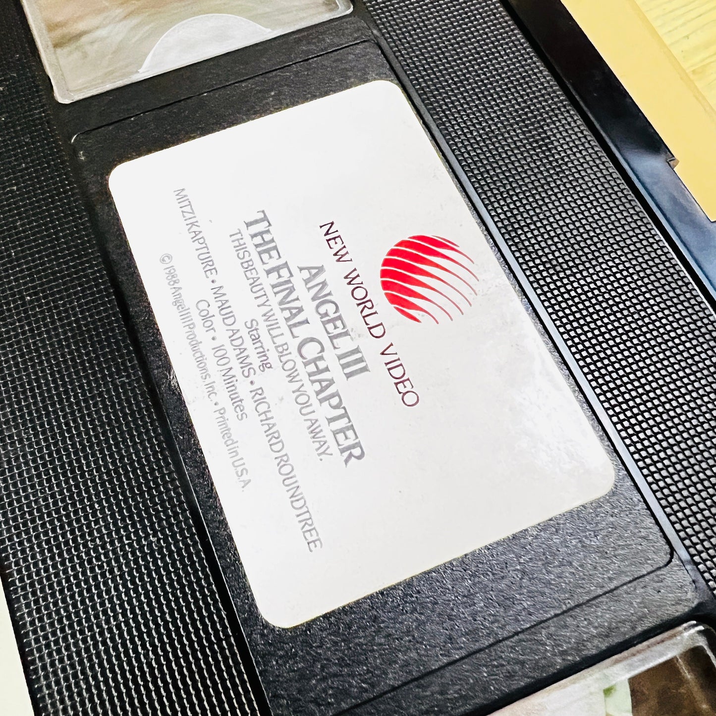 Angel III The Final Chapter VHS Tape