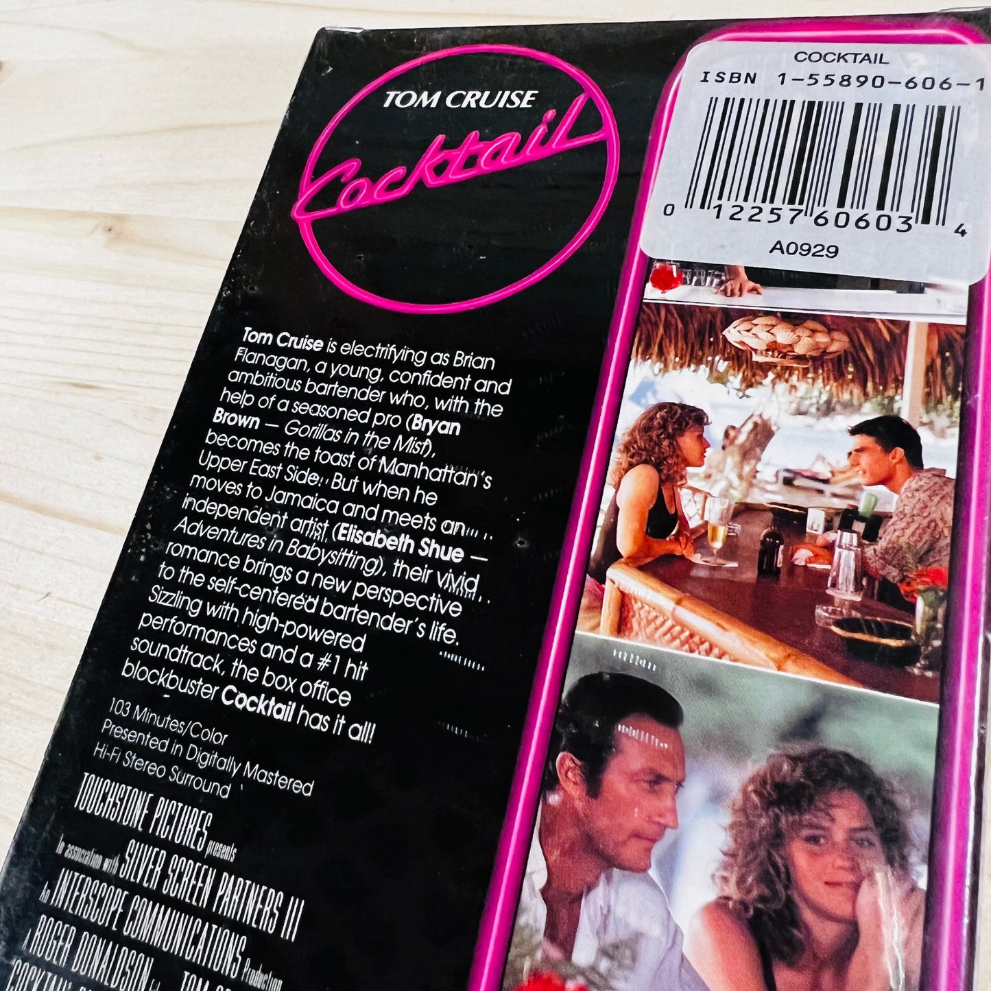 Cocktail VHS Tape