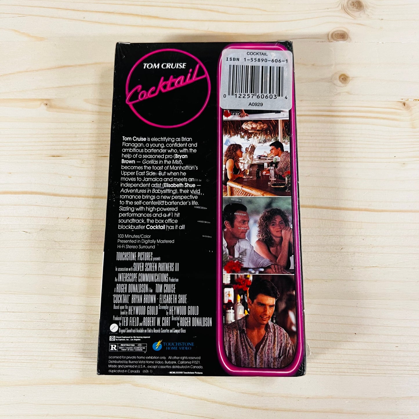 Cocktail VHS Tape