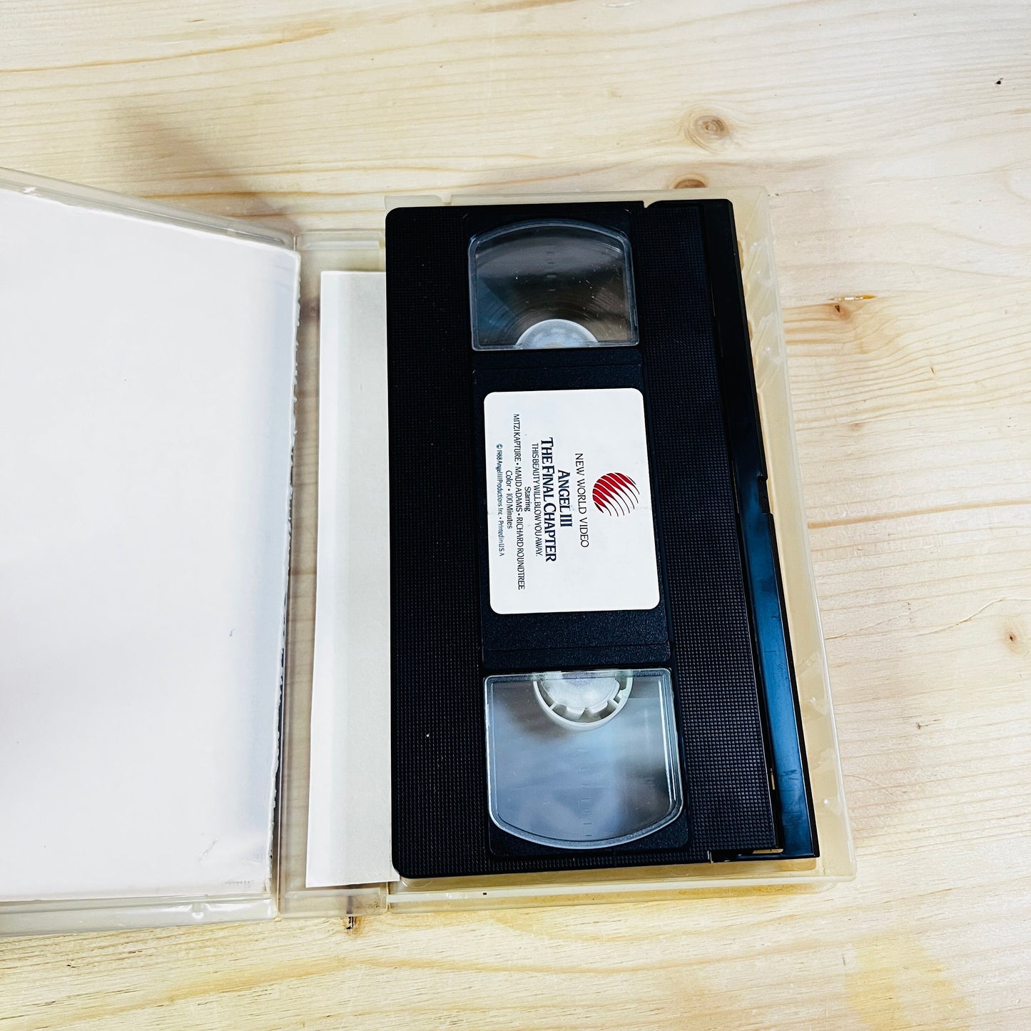 Angel III The Final Chapter VHS Tape