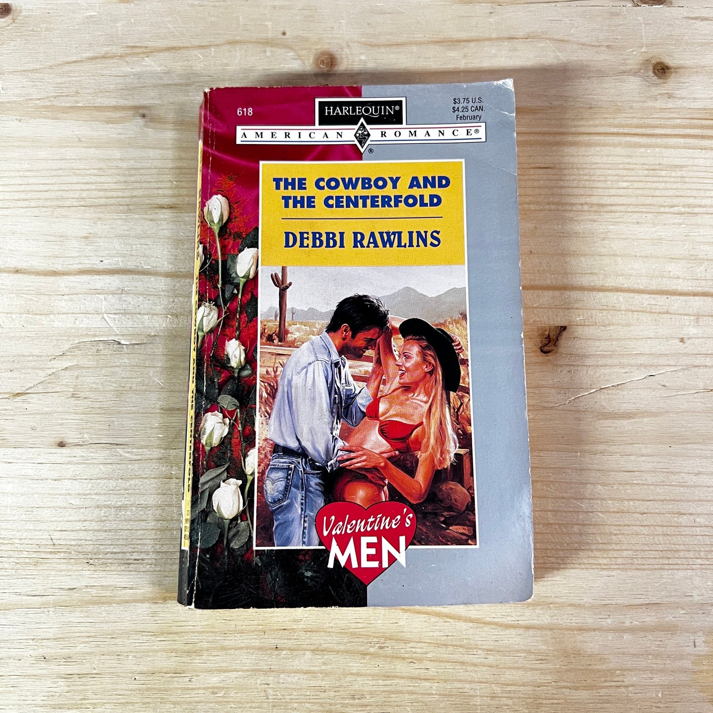 The Cowboy and the Centerfold by Debbi Rawlins Paperback Book