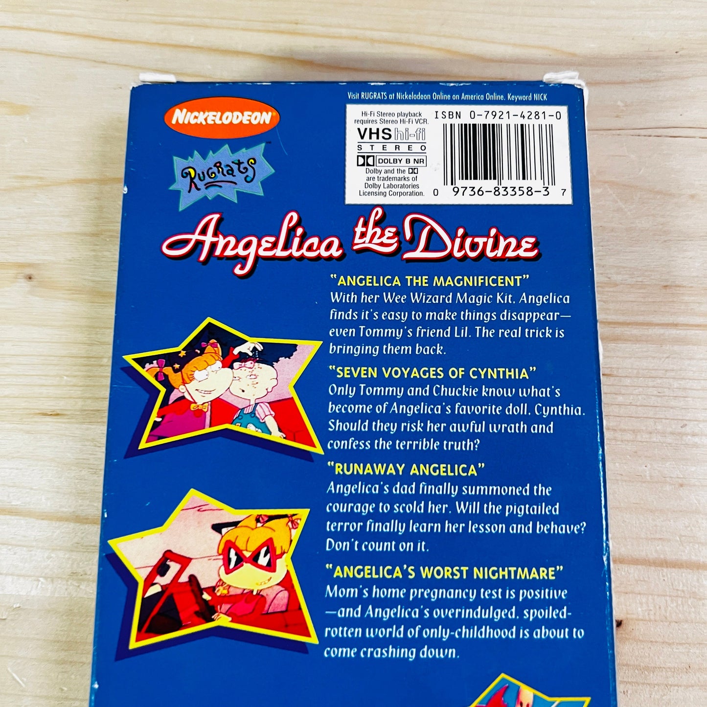 Rugrats Angelica the Divine VHS Tape