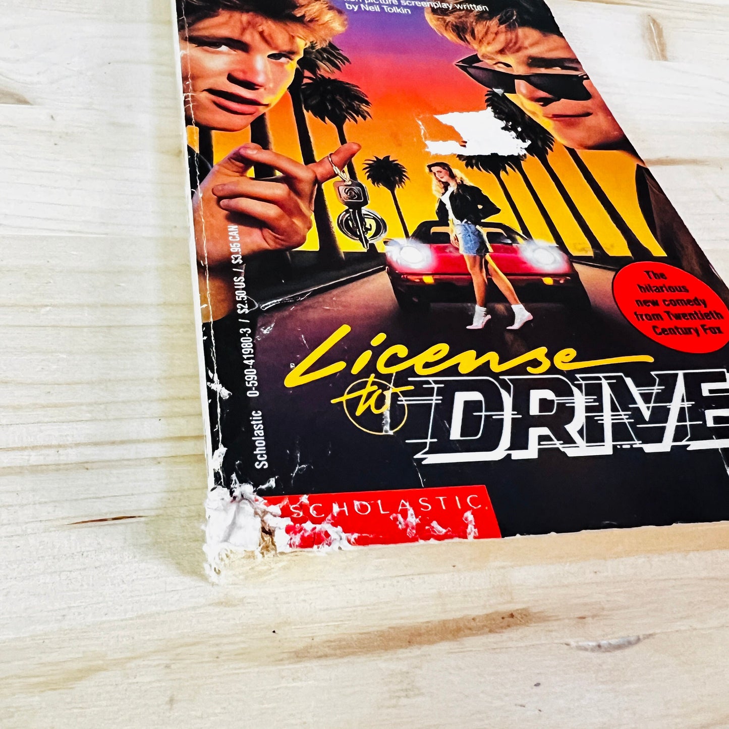 License To Drive Novelization Paperback Book