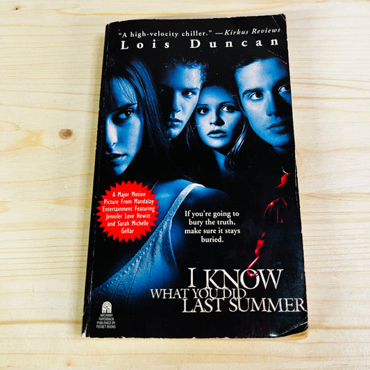 I Know What You Did Last Summer Paperback Book