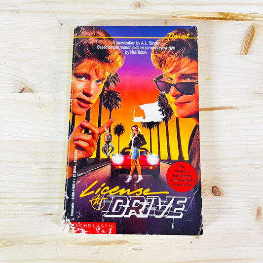 License To Drive Novelization Paperback Book