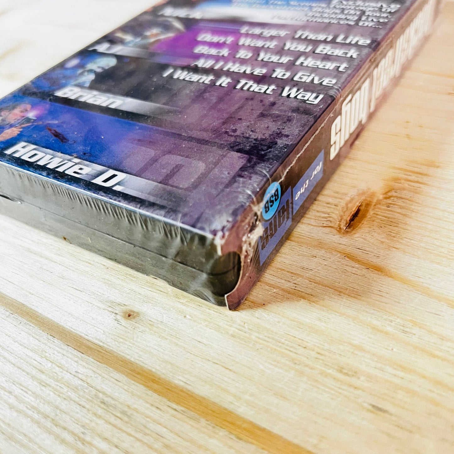 Backstreet Boys For the Fans VHS Tape