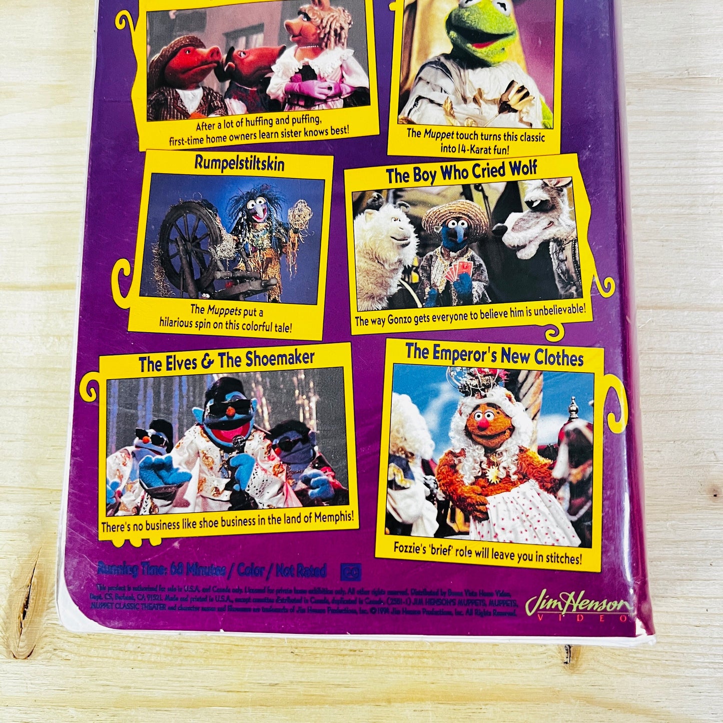 Muppet Classic Theatre VHS Tape
