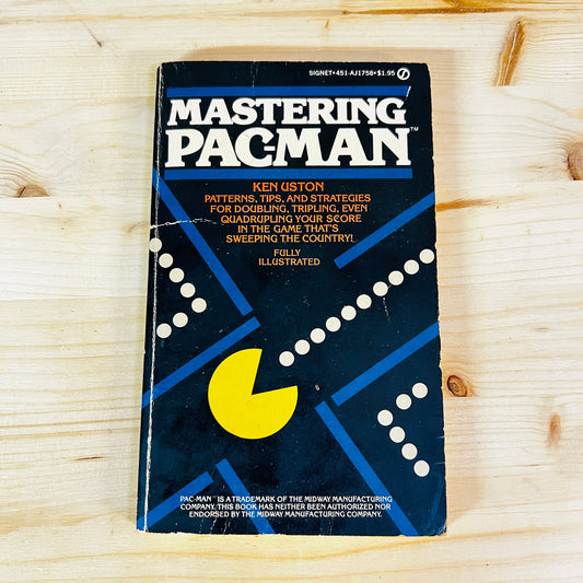 Mastering Pac-Man by Ken Uston Paperback Book