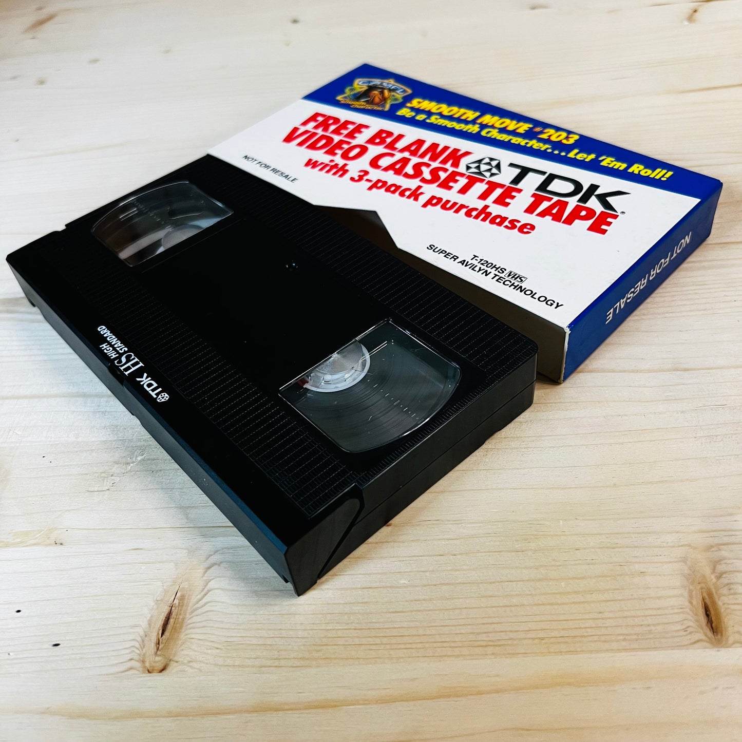 Camel Promotional TDK Blank VHS Tape