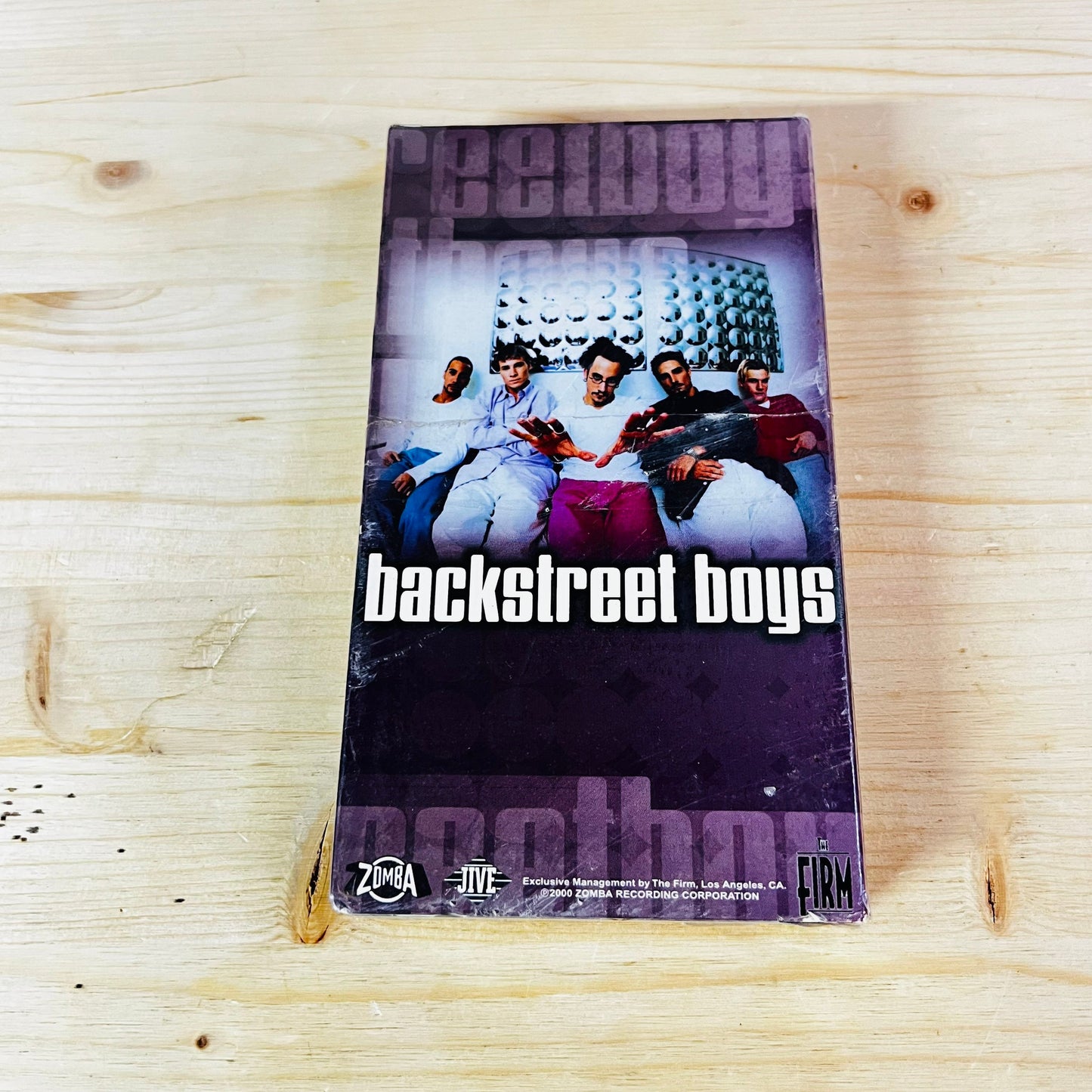 Backstreet Boys For the Fans VHS Tape