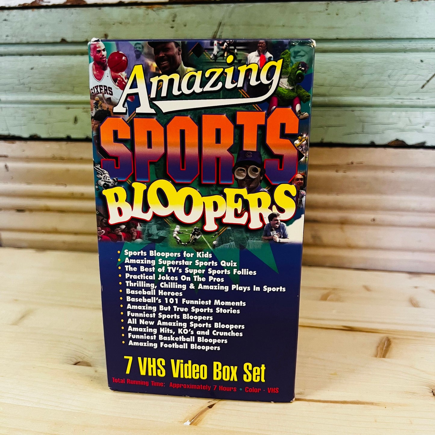 Amazing Sports Bloopers VHS Tape Box Set