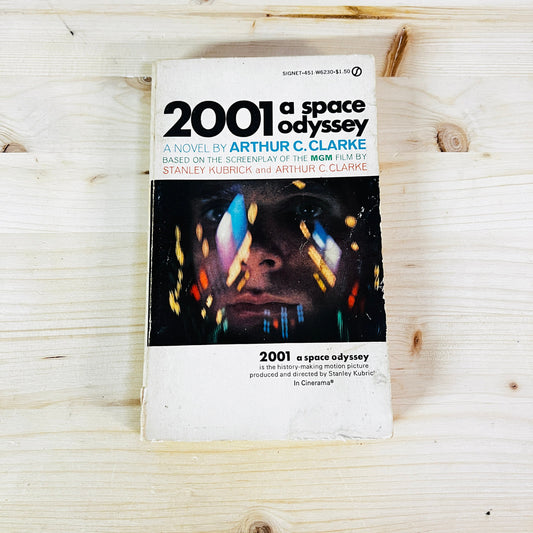 2001 A Space Odyssey by Arthur C Clarke Paperback Book