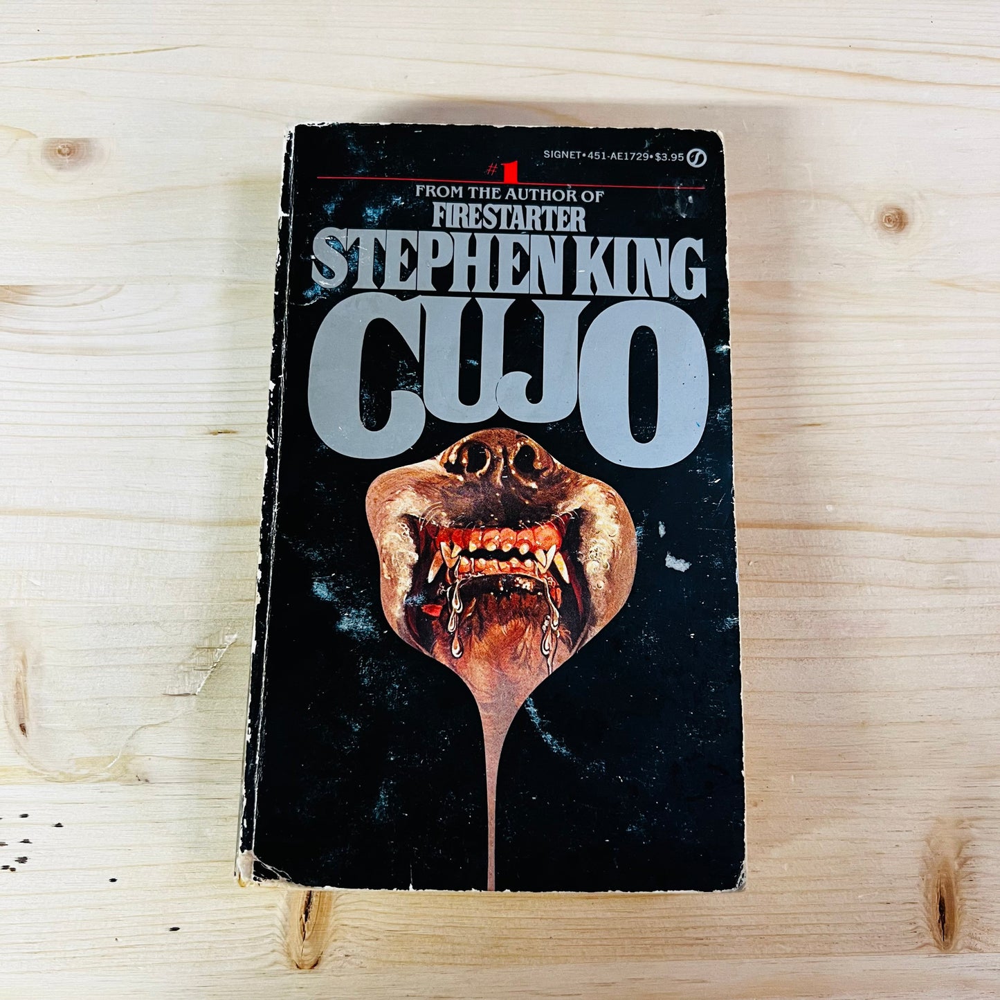 Cujo by Steven King Paperback Book