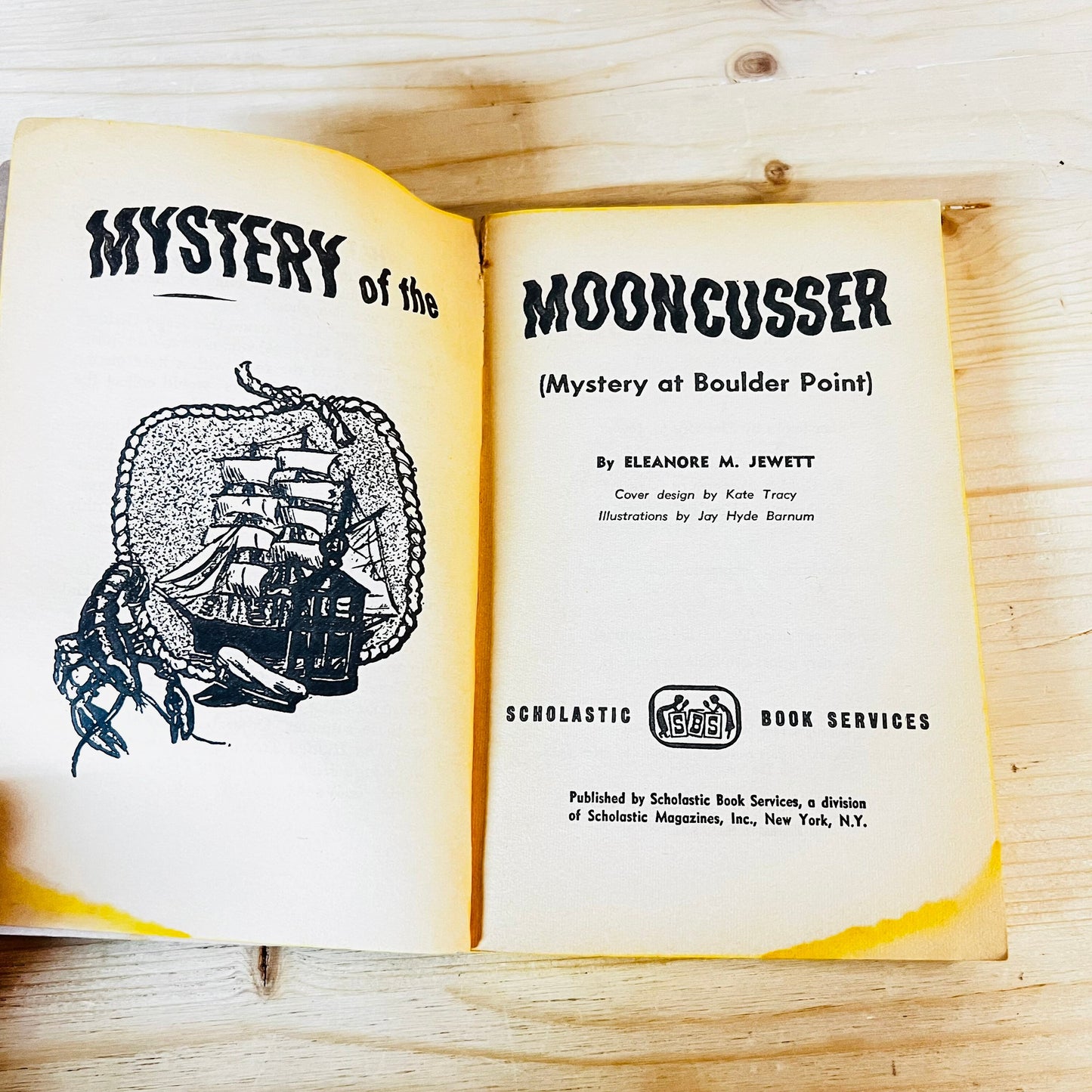 Mystery of the Mooncusser but Eleanore A Jewett Paperback Book